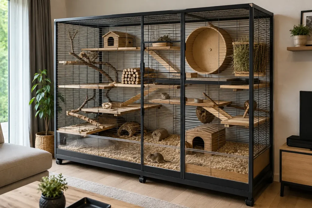 Quelle taille de cage pour un octodon ?